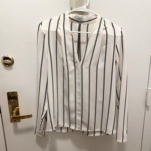 Striped blouse from Aritzia